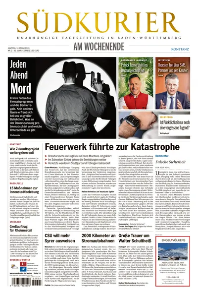 SÜDKURIER Konstanz 2026-01-03