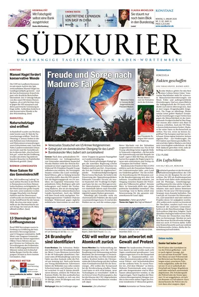 SÜDKURIER Konstanz 2026-01-05