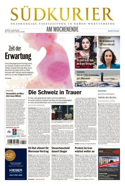 SÜDKURIER Konstanz 2026-01-10