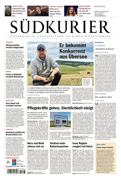 SÜDKURIER Konstanz 2026-01-13