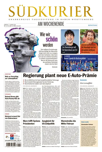 SÜDKURIER Konstanz 2026-01-17
